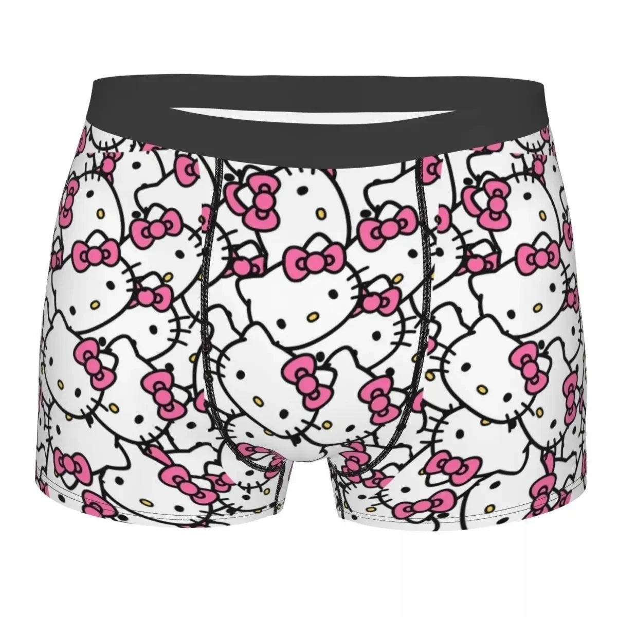 Boxers Kawaii Hello Kitty Blanc