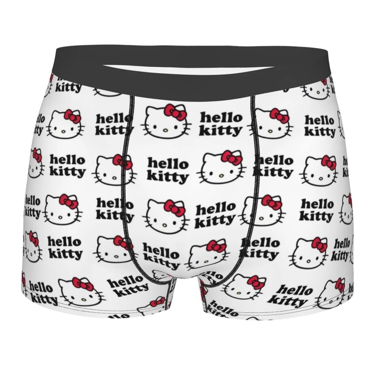 Boxers Kawaii Hello Kitty Gris