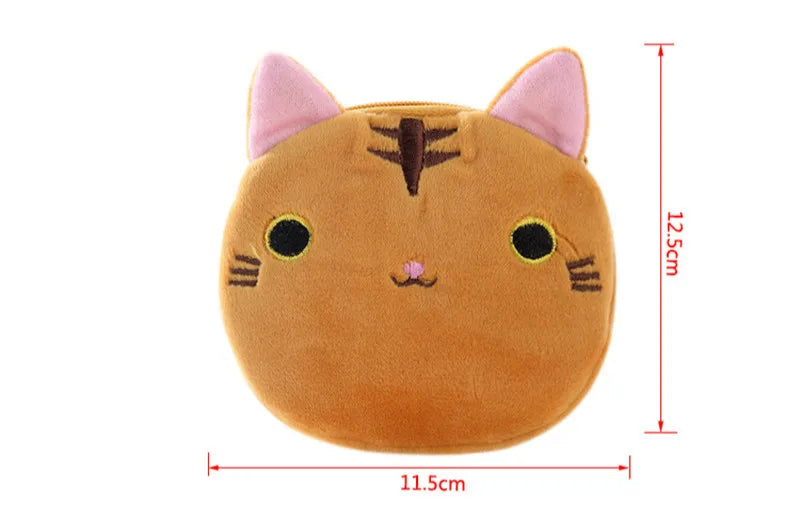 Mini Portefeuille Kawaii en Peluche Poulet
