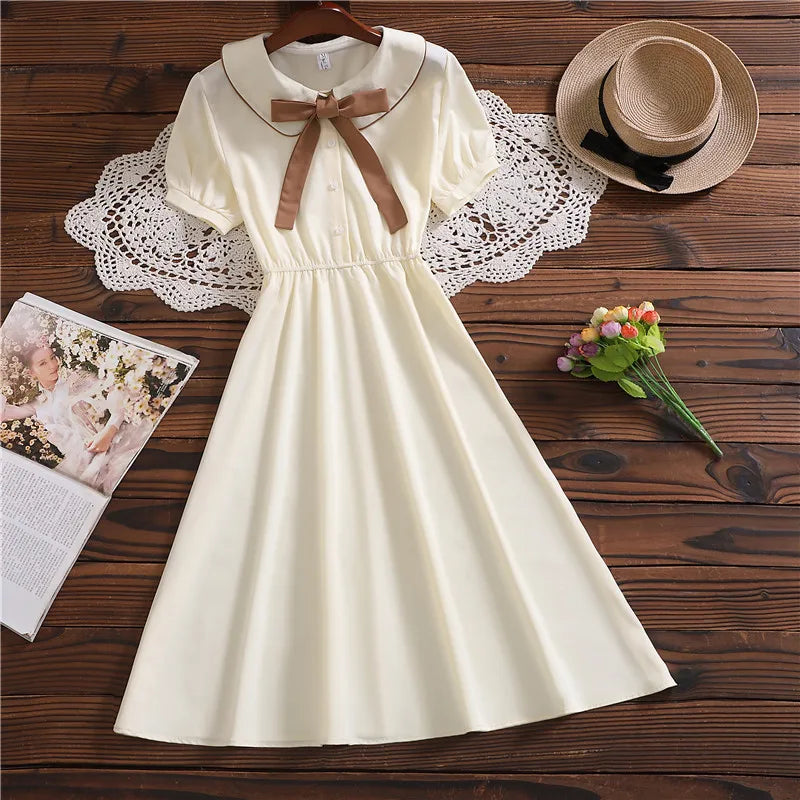 Robe Kawaii Japonais Beige