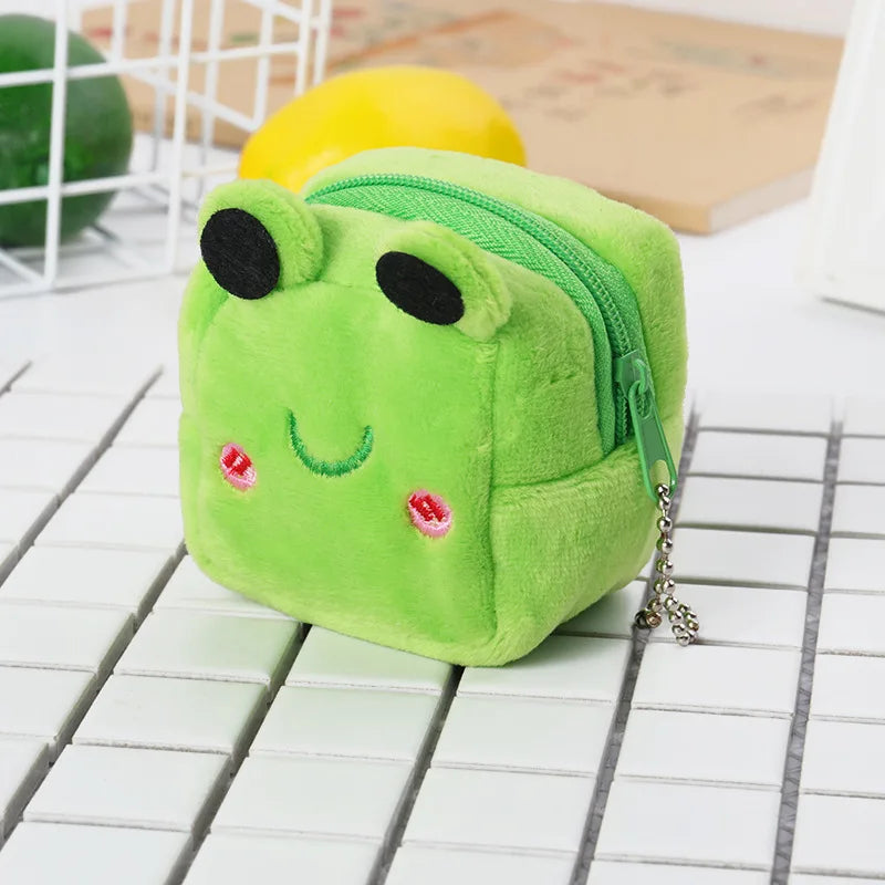 Mini Portefeuille Kawaii en Peluche Poulet