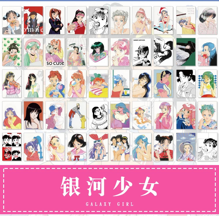 Yoofun 50pcs Kawaii Stickers Japanese Washi Paper Sticker Cartoon Sticker for Scrapbooking Journals Cute Stationery