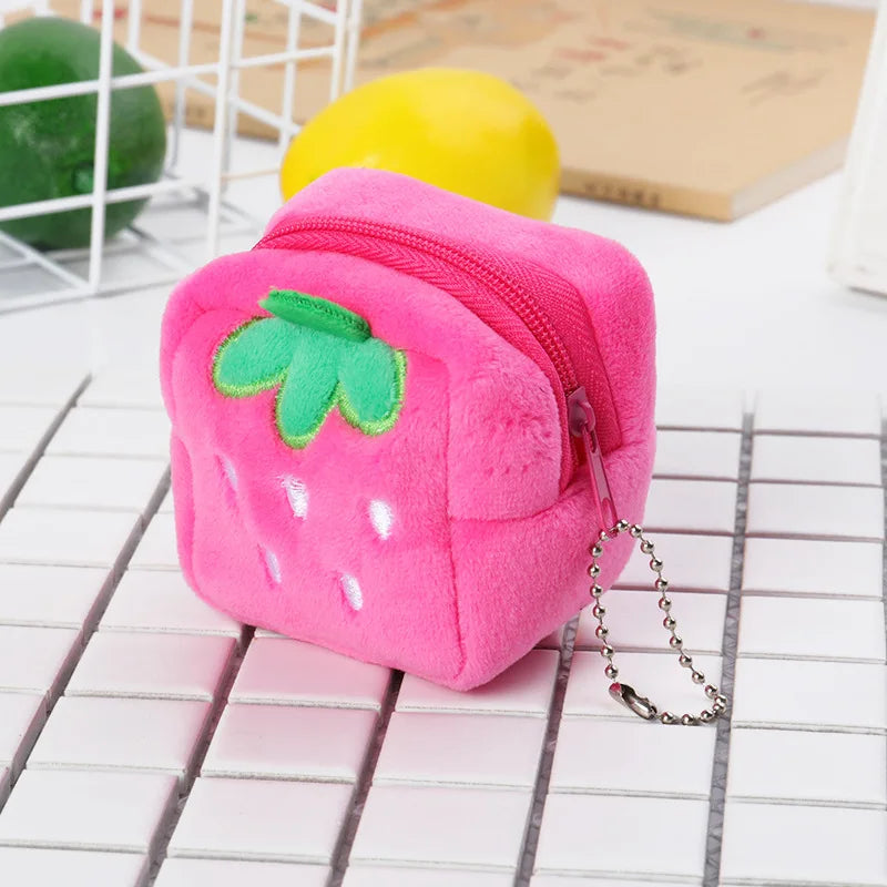 Mini Portefeuille Kawaii en Peluche Poulet