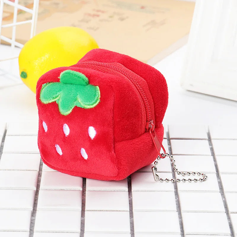 Mini Portefeuille Kawaii en Peluche Poulet