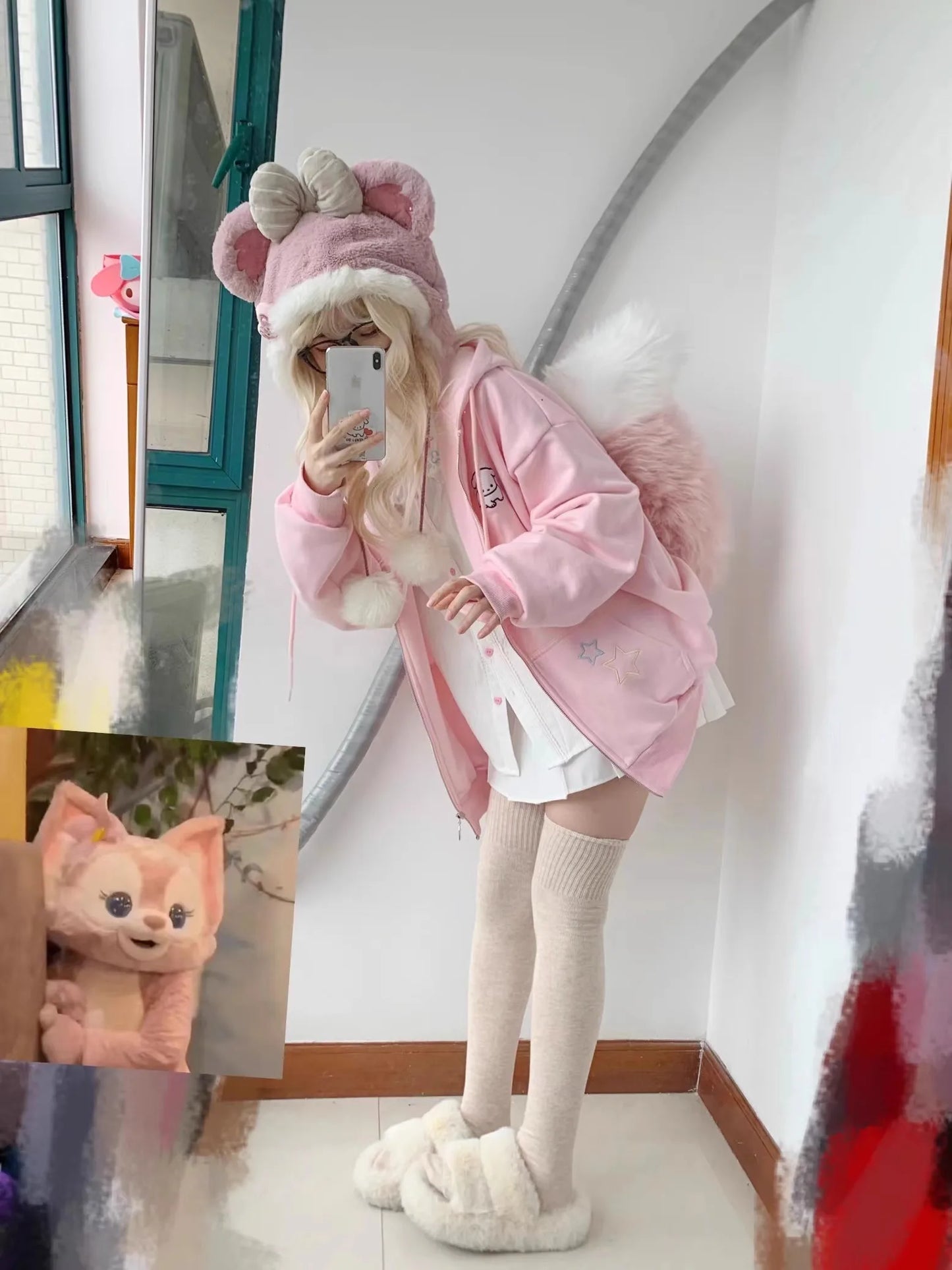 Hoodie Kawaii - Zip up