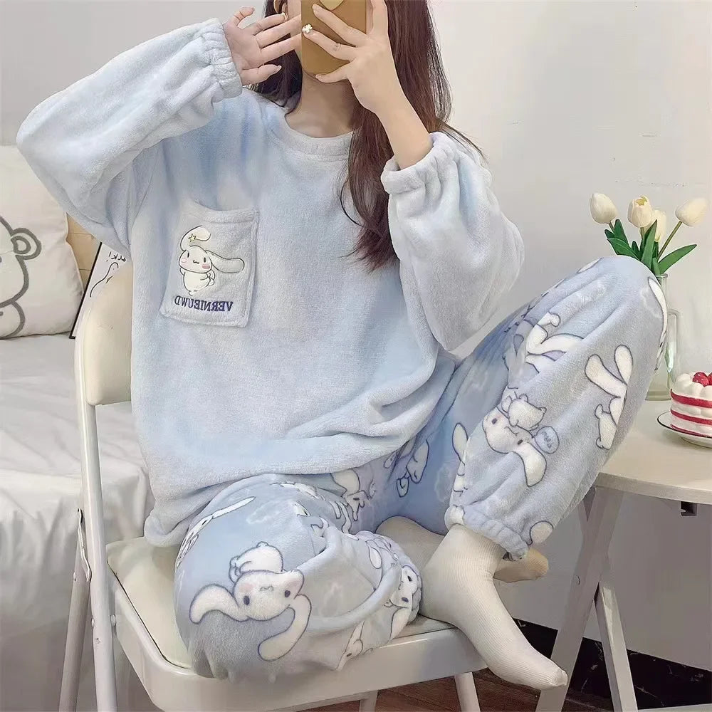 Pyjama Kawaii Sanrio - Hiver Cosy Cinnamoroll
