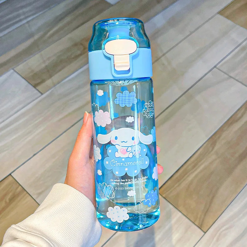 Gourde Kawaii Sanrio - Bouteille Cinnamoroll & Kuromi 550ML