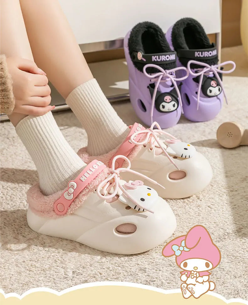 Chaussons Kawaii - Doux et Chaud