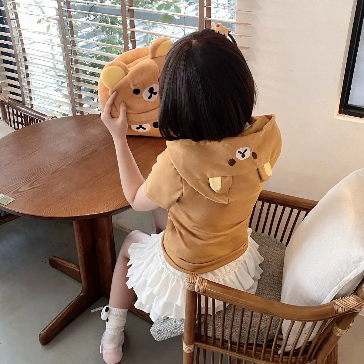 Pull avec capuche Kawaii