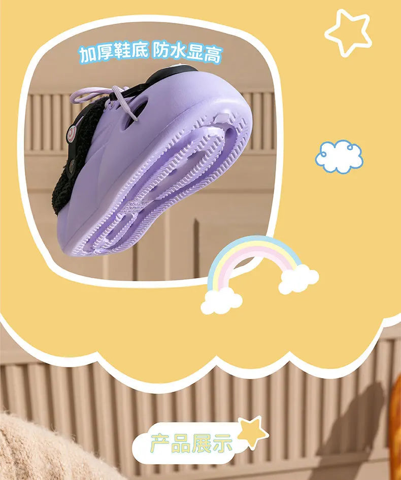 Chaussons Kawaii - Doux et Chaud