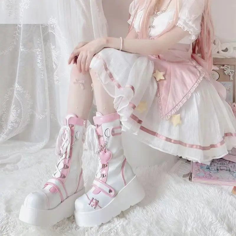 Bottes Lolita Kawaii