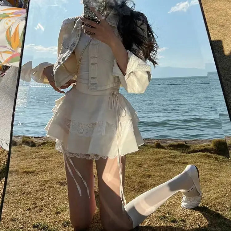 Jupe Kawaii Plissée Style Lolita