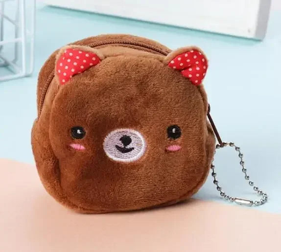 Mini Portefeuille Kawaii en Peluche Poulet 21