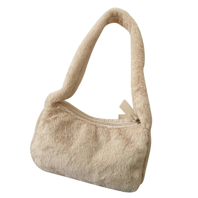 Sac à Bandoulière en Peluche