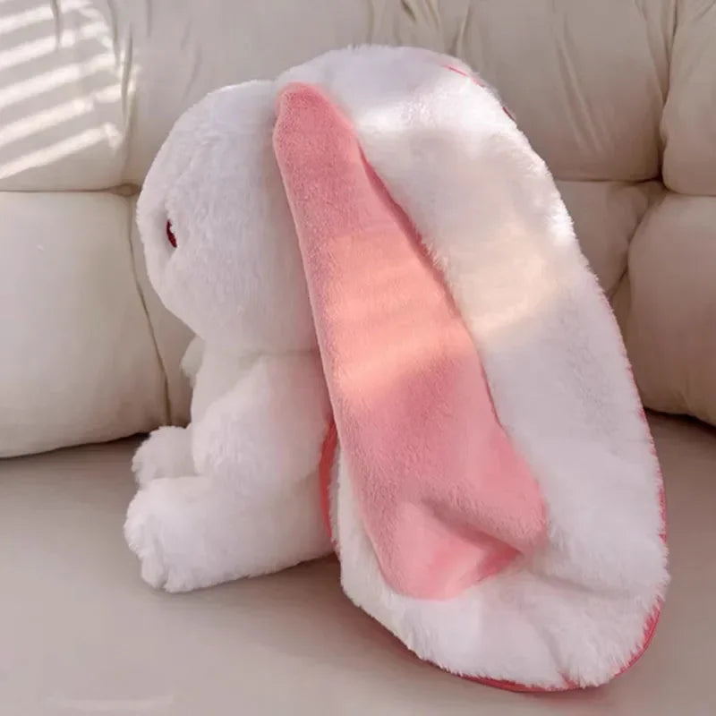Peluche Kawaii Lapin Transformable en Fraise et Carotte