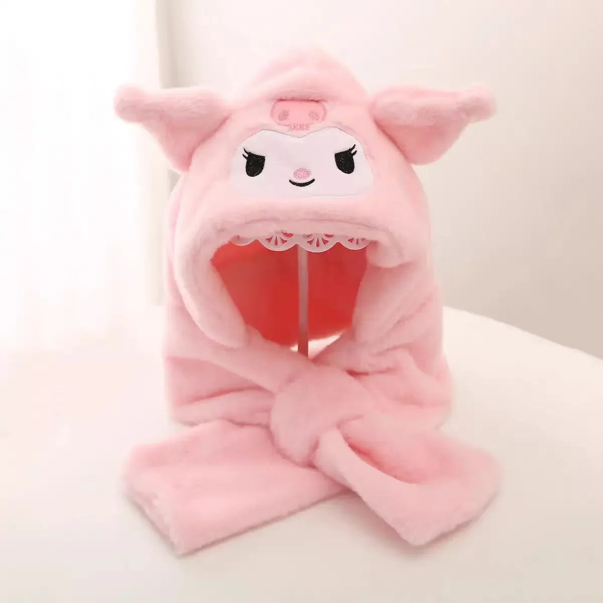 Écharpe-Capuche Kawaii