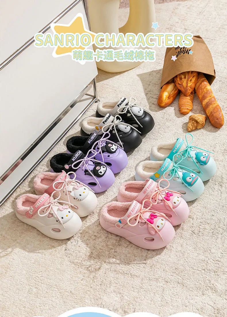 Chaussons Kawaii - Doux et Chaud