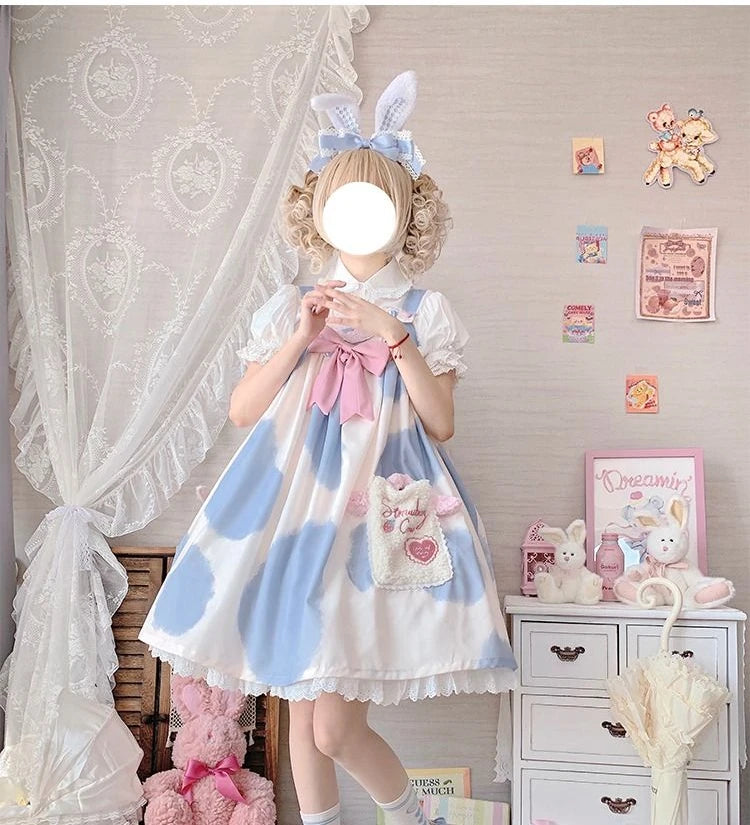 Chaussures Kawaii Noeud Papillon - Sandales Lolita à Plateforme