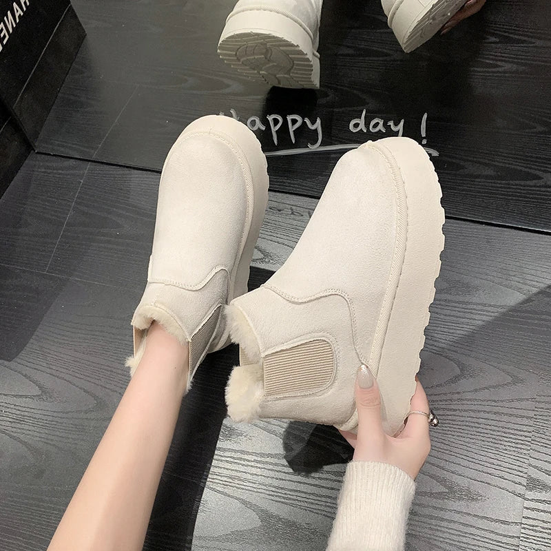 Bottes d’Hiver Kawaii - Chaleur et Confort