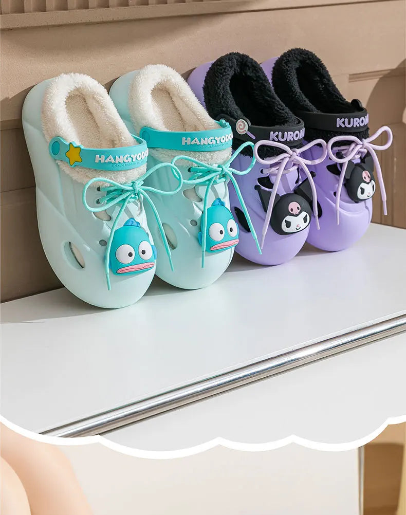 Chaussons Kawaii - Doux et Chaud