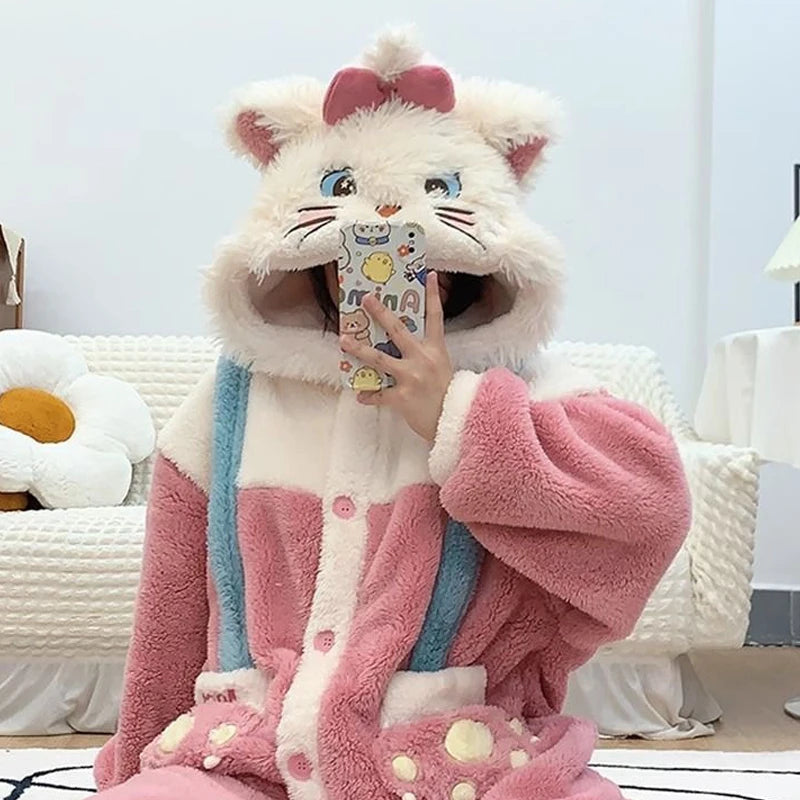 Combinaison Animaux Kawaii – Pyjama Cosplay Animal Chat