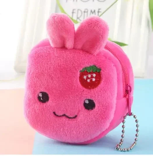 Mini Portefeuille Kawaii en Peluche Poulet 25
