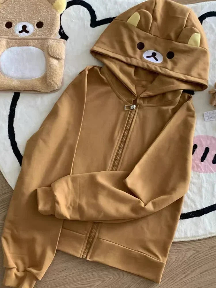 Pull avec capuche Kawaii