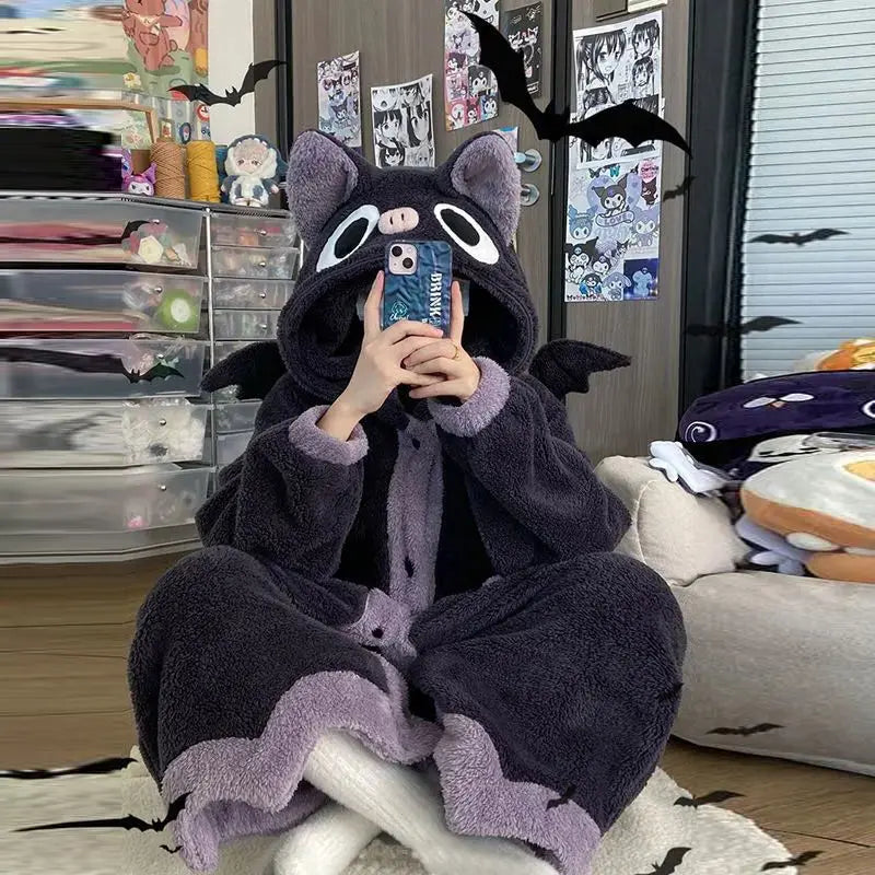 Combinaison Animaux Kawaii – Pyjama Cosplay Animal Chauve-souris