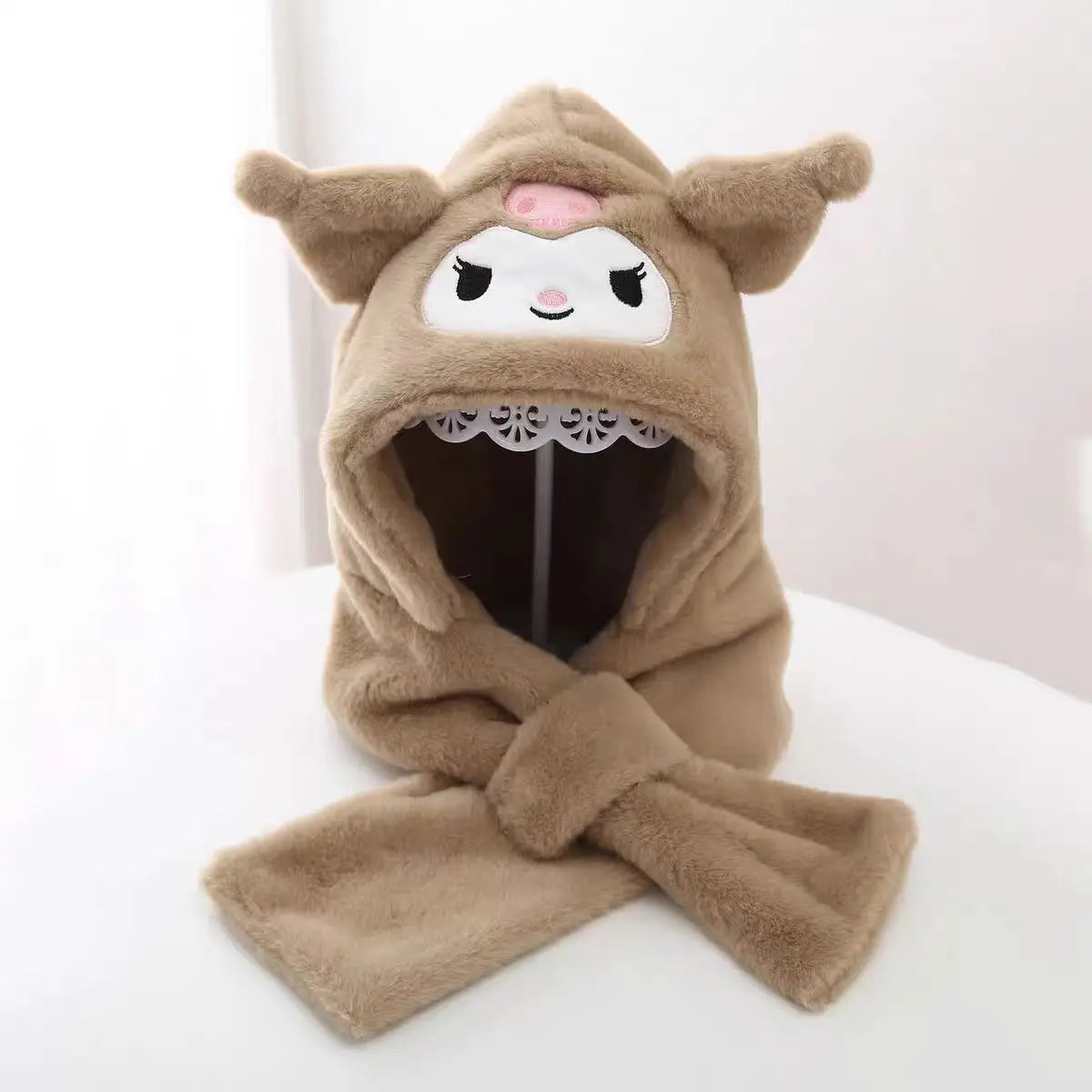 Écharpe-Capuche Kawaii