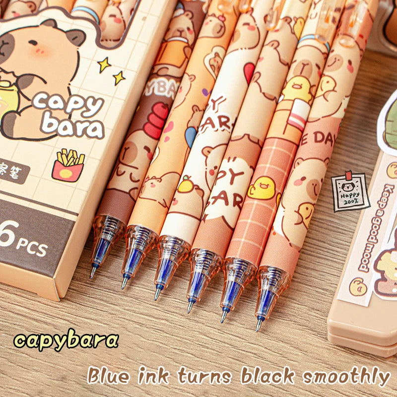 Stylos Gel Capybara Kawaii