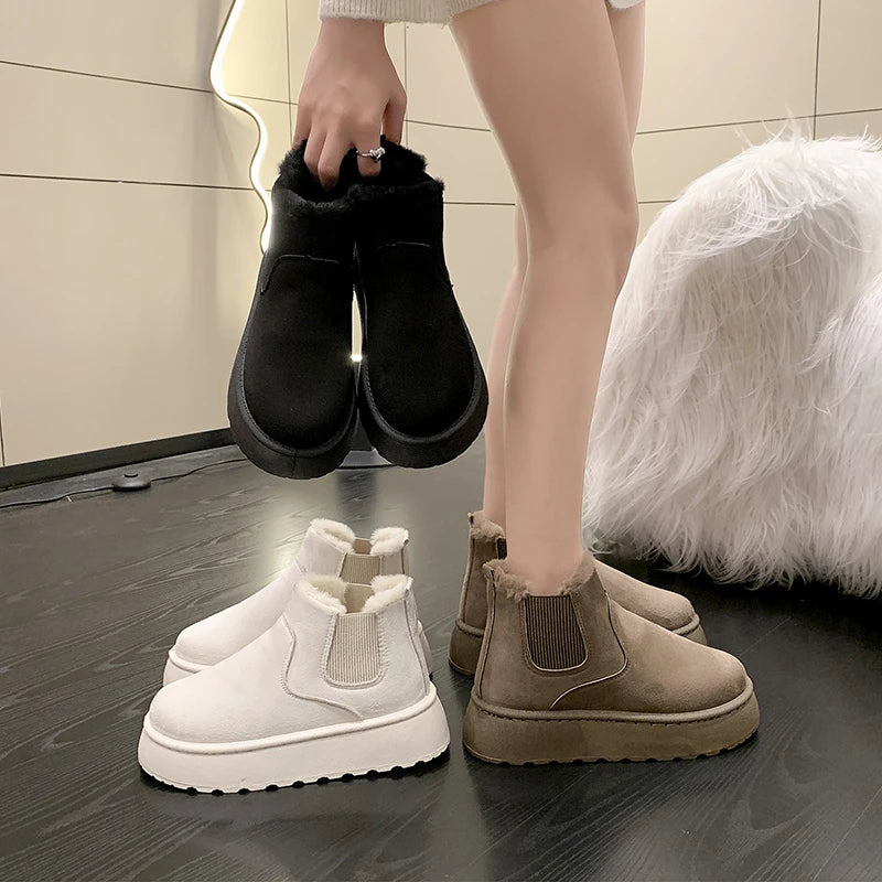 Bottes d’Hiver Kawaii - Chaleur et Confort