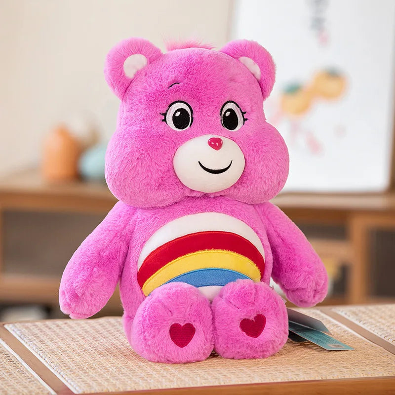 Peluche Kawaii Ours Arc-en-Ciel Happy Bear