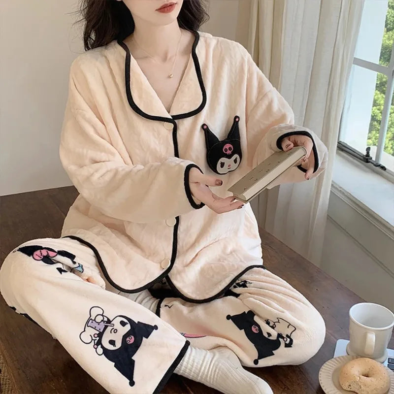 Pyjama d'Hiver Kawaii