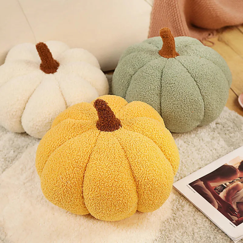 Oreiller Citrouille Kawaii