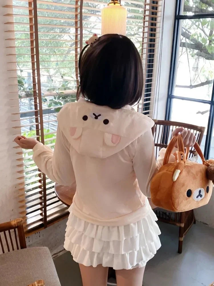 Pull avec capuche Kawaii