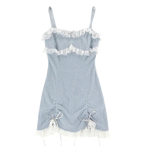 Robe Kawaii avec Sa Veste Assortie - Style Lolita Bleu