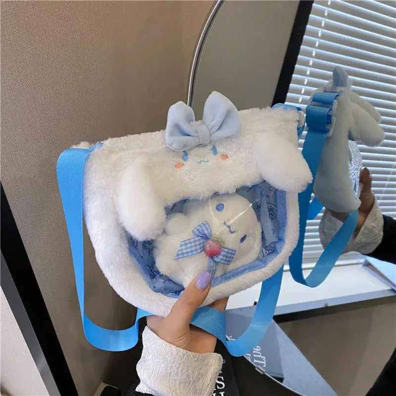 Sac à Bandoulière Transparent Kawaii Cinnamoroll
