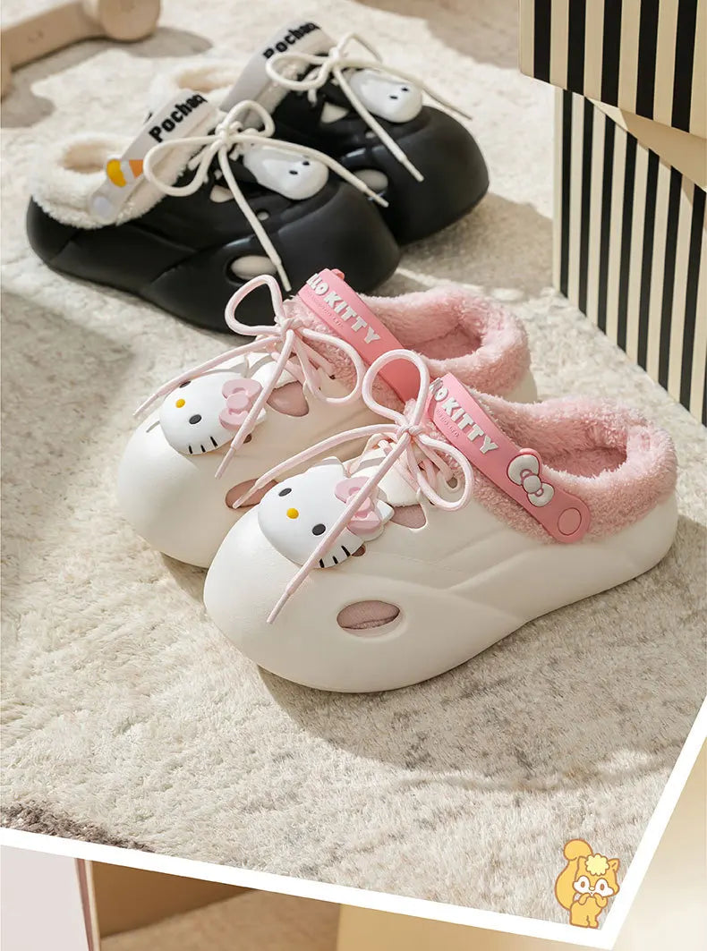Chaussons Kawaii - Doux et Chaud