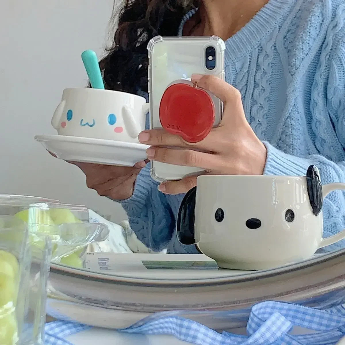 Tasse en Céramique Kawaii Sanrio Cinnamoroll