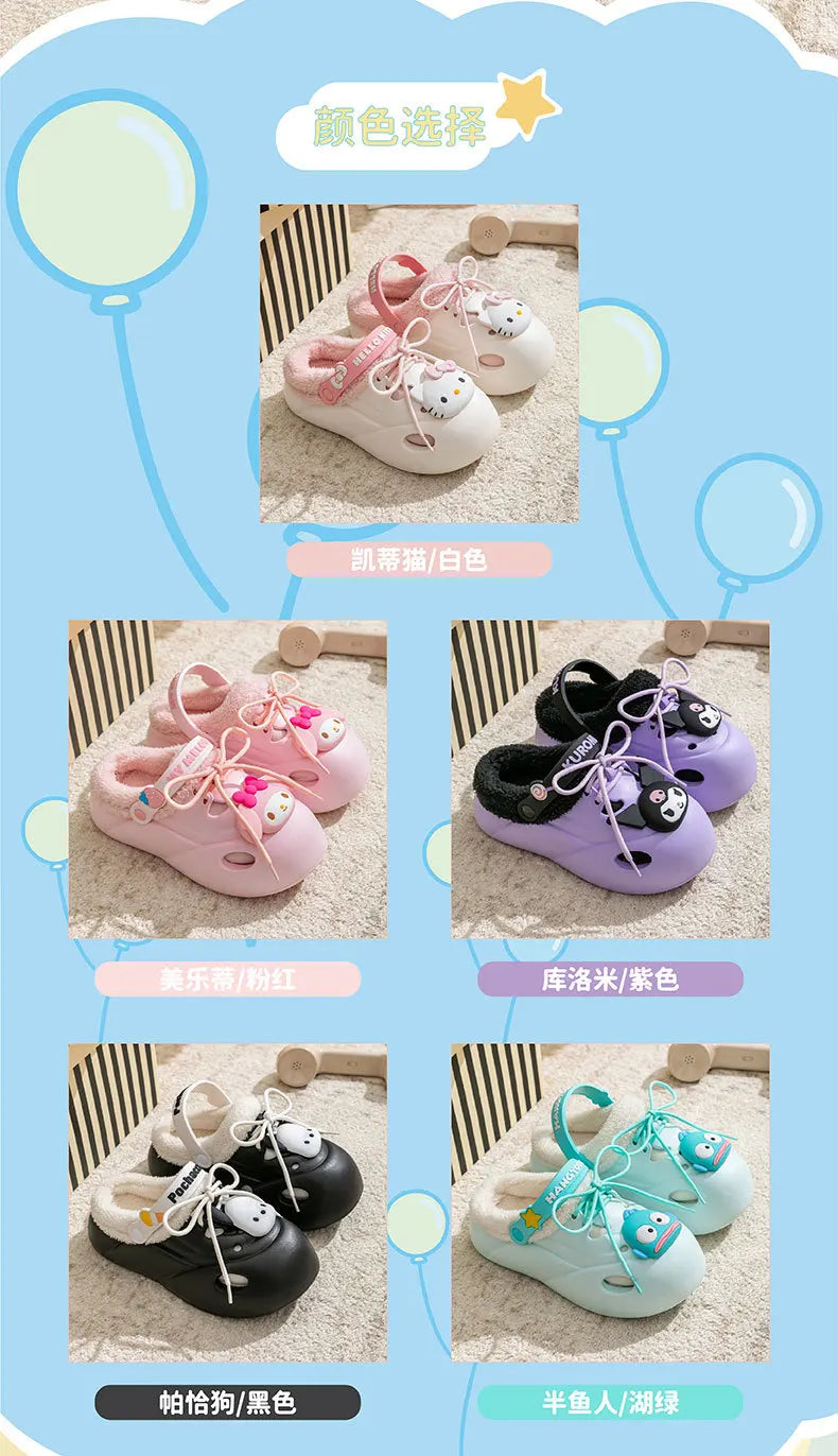 Chaussons Kawaii - Doux et Chaud