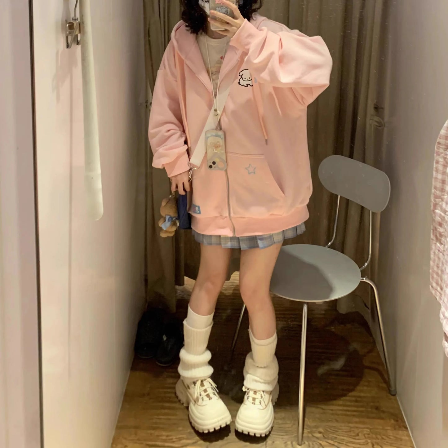 Hoodie Kawaii - Zip up
