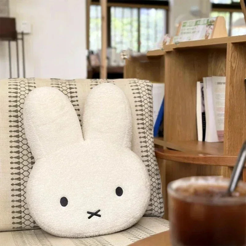 Oreiller Kawaii - Lapin blanc