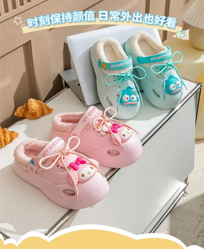 Chaussons Kawaii - Doux et Chaud