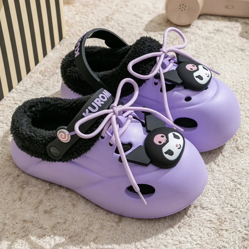 Chaussons Kawaii - Doux et Chaud Kuromi