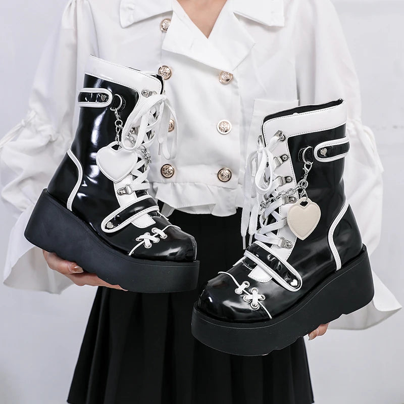 Bottes Lolita Kawaii