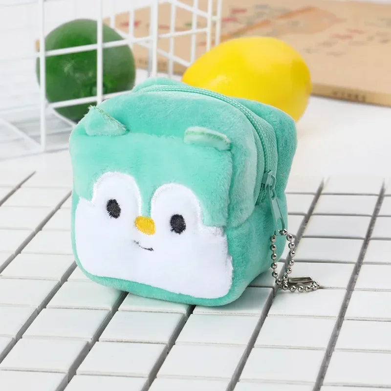 Mini Portefeuille Kawaii en Peluche Poulet 13