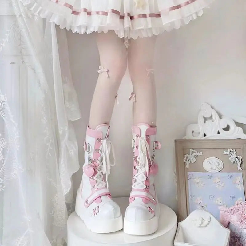 Bottes Lolita Kawaii