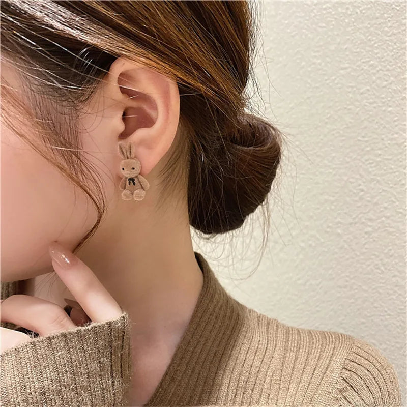 Boucles d'Oreilles Kawaii - Animal