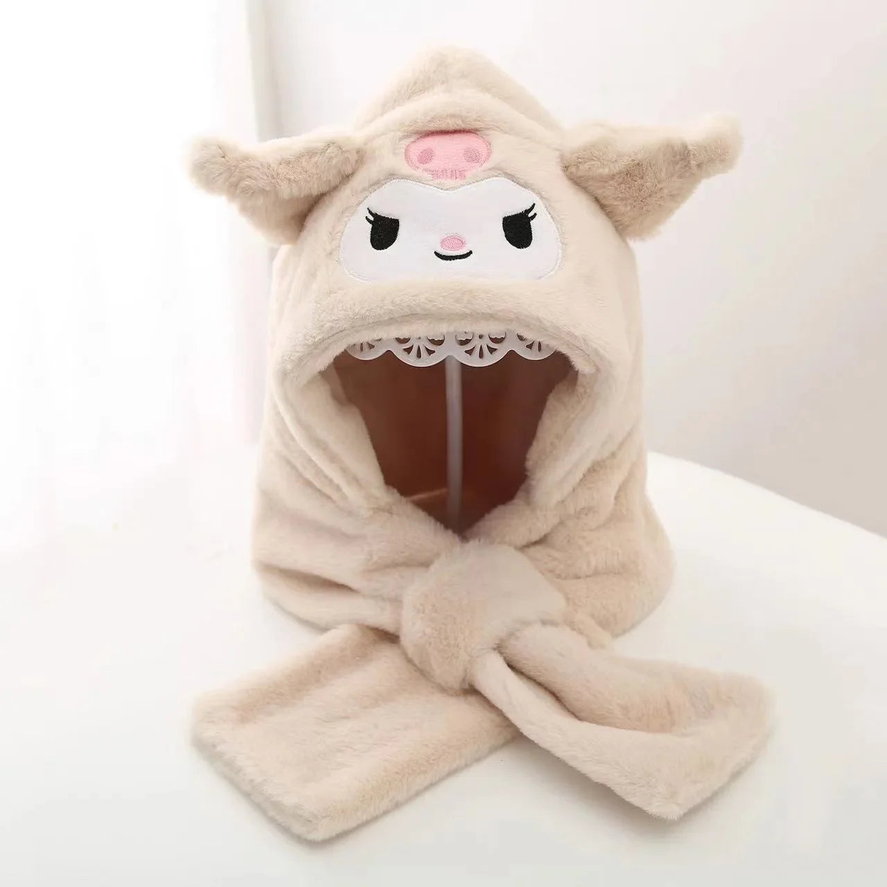 Écharpe-Capuche Kawaii