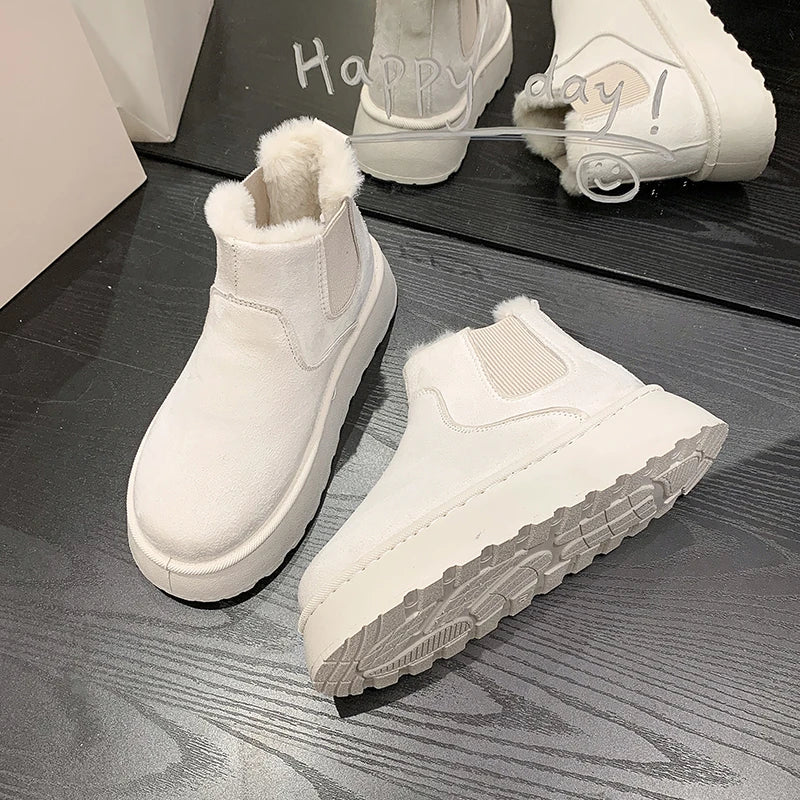 Bottes d’Hiver Kawaii - Chaleur et Confort